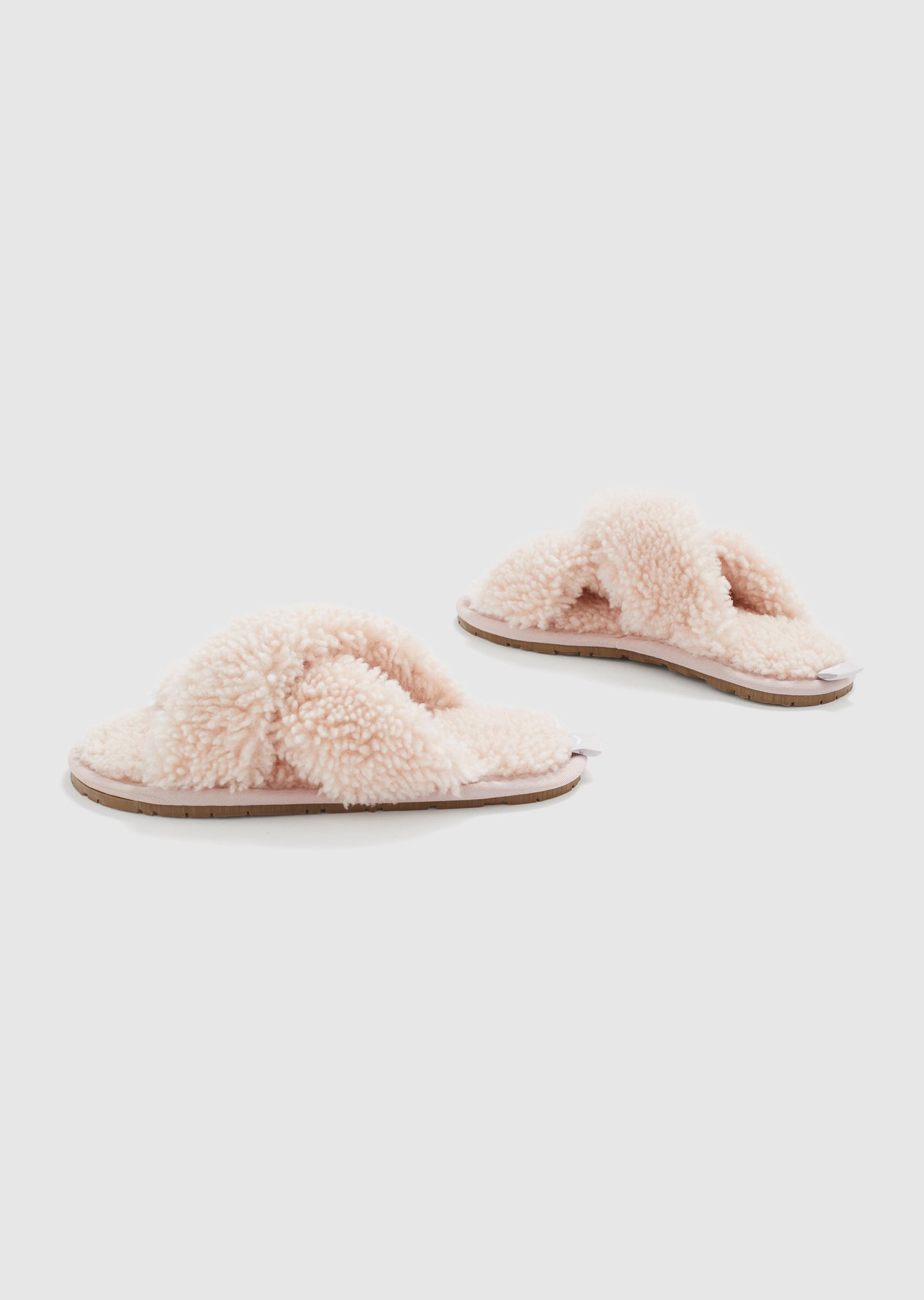 Cloud - Kids Sheepskin cross over slippers