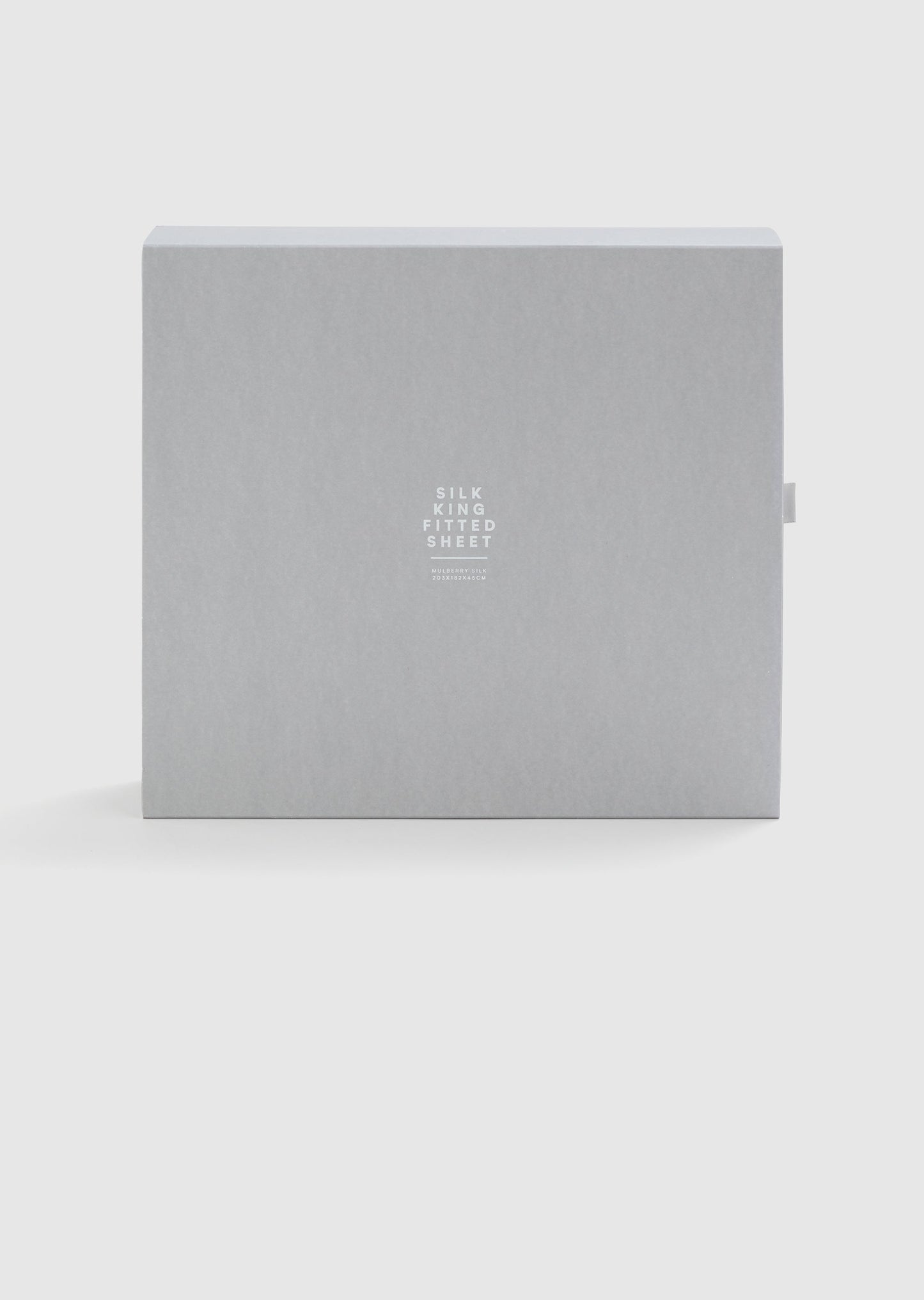 Pure - King Silk Fitted Sheet