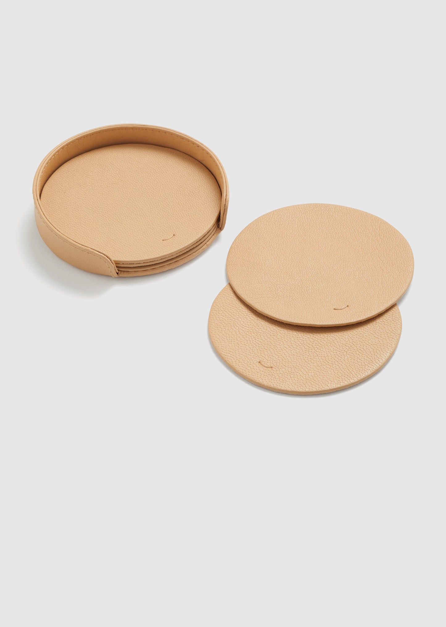 Hyde - 4 x Leather Coasters