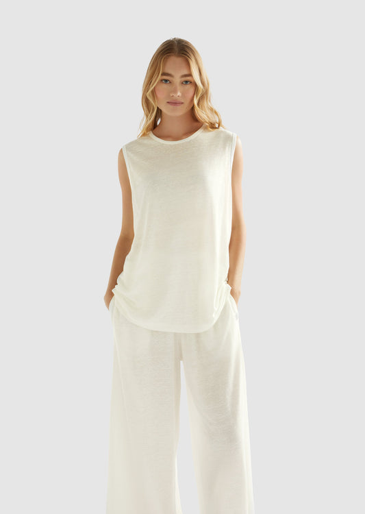 Zephyr - Linen Tank