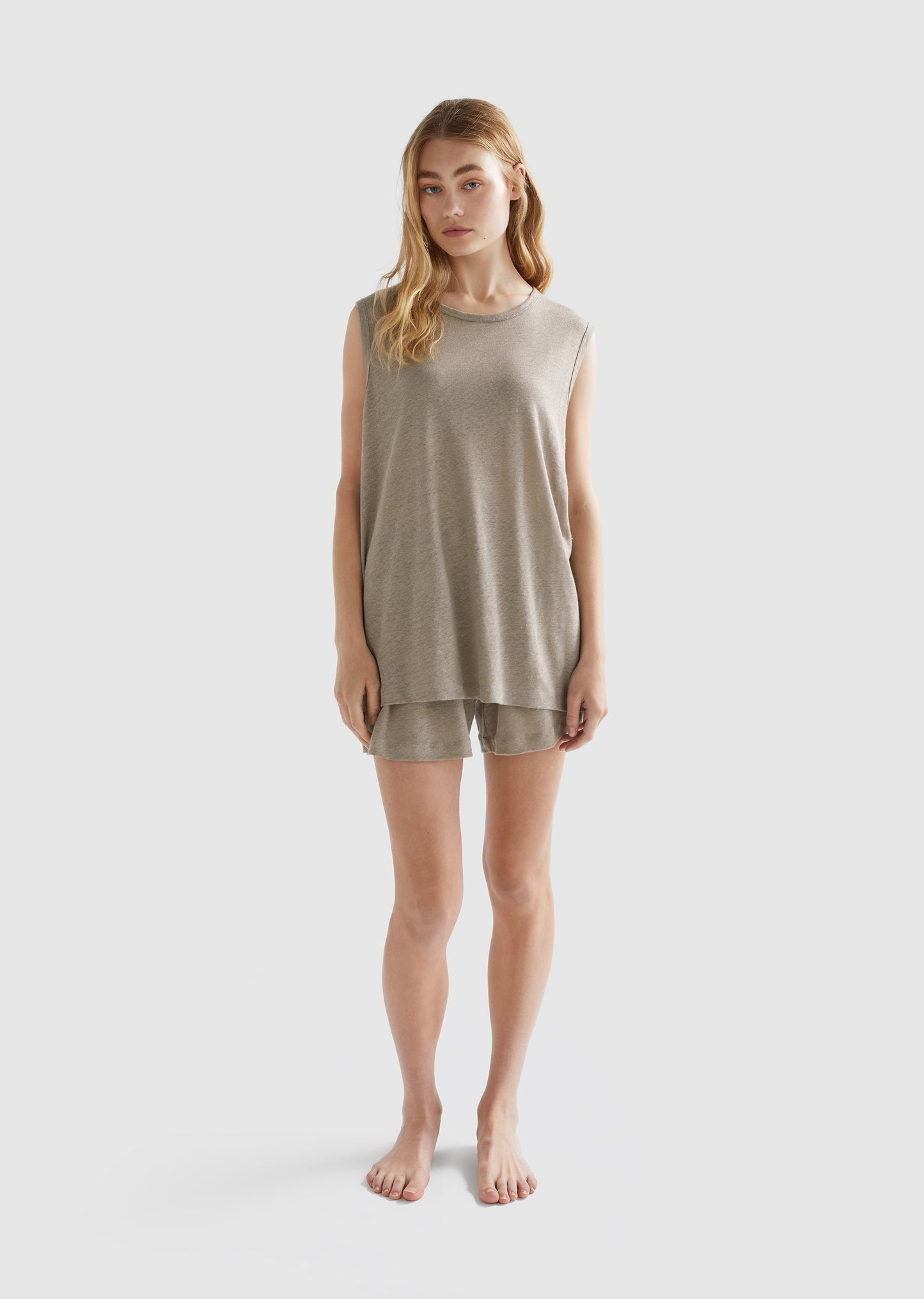Zephyr - Linen Tank