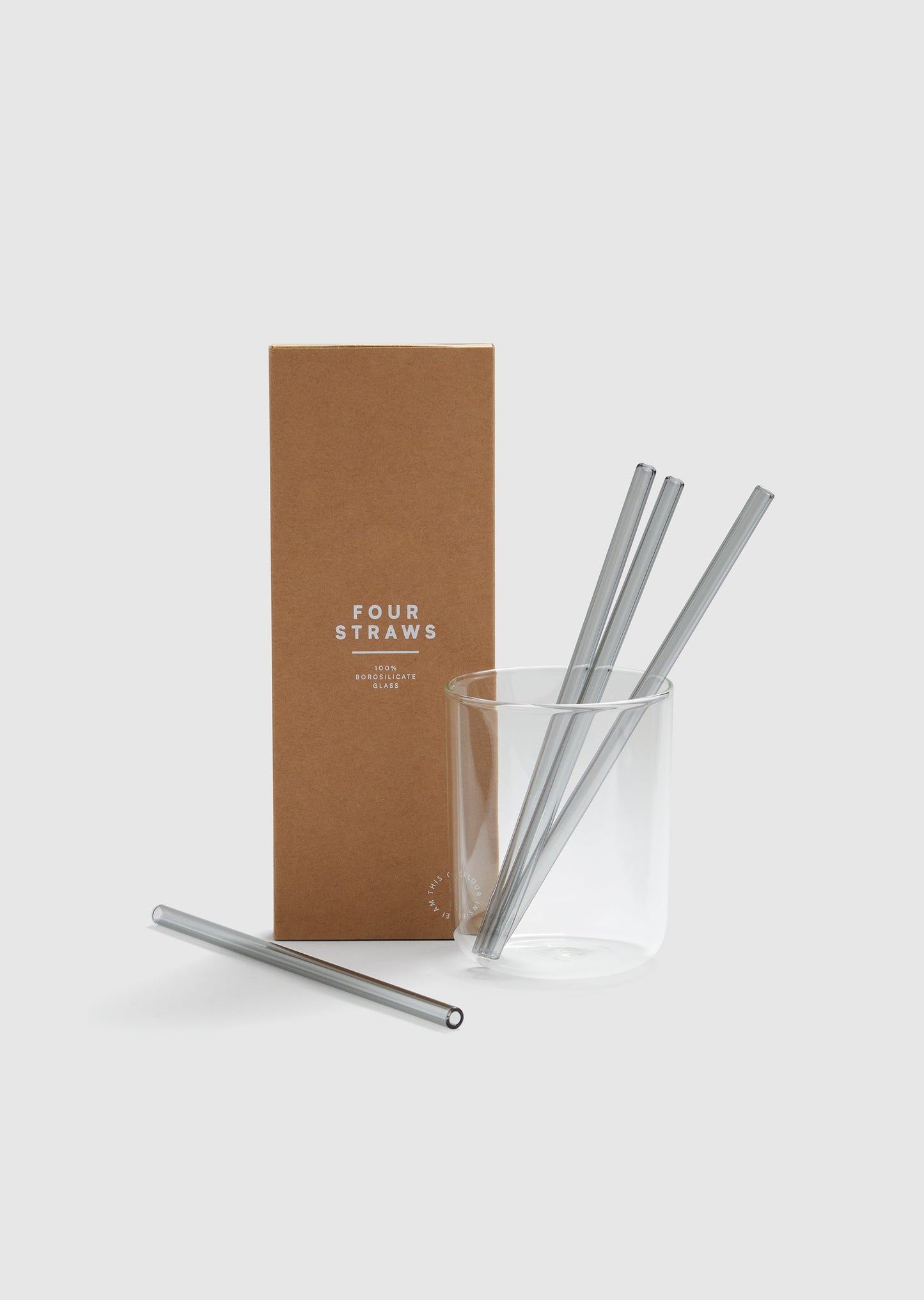 Daily - 4 x Glass Straws