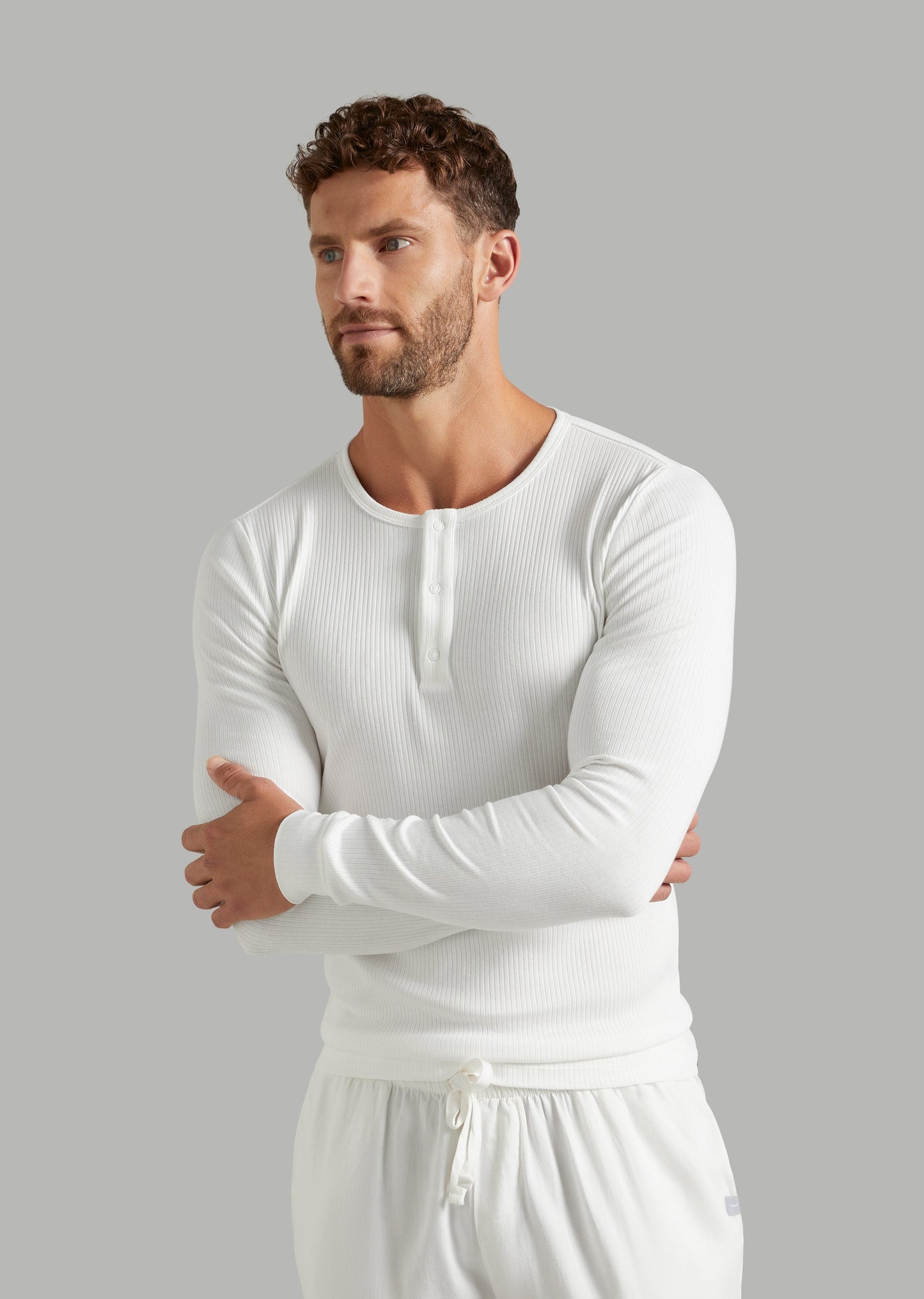 Breathe - Ribbed Henley