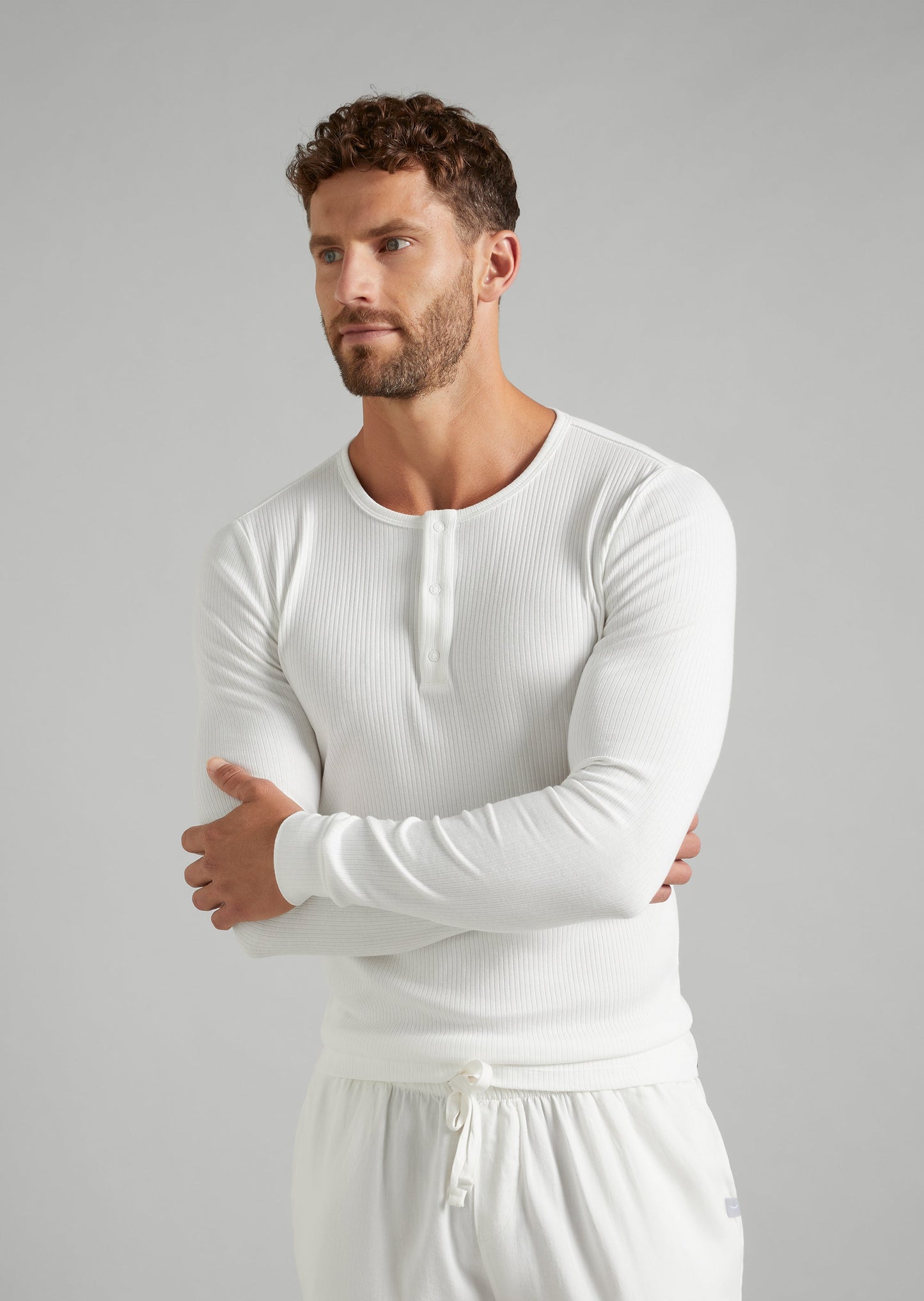 Breathe - Ribbed Henley
