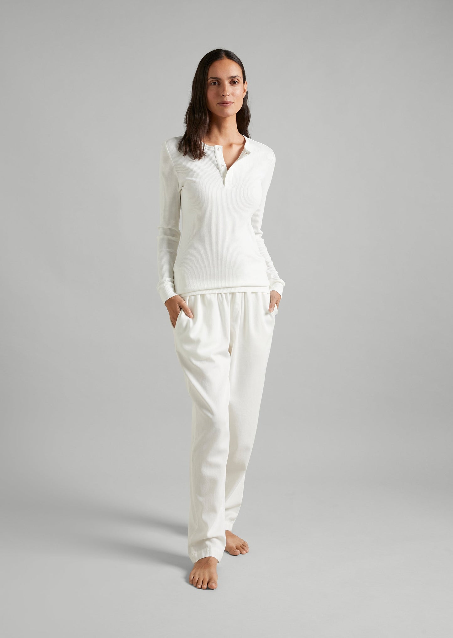 Breathe - Ribbed Henley