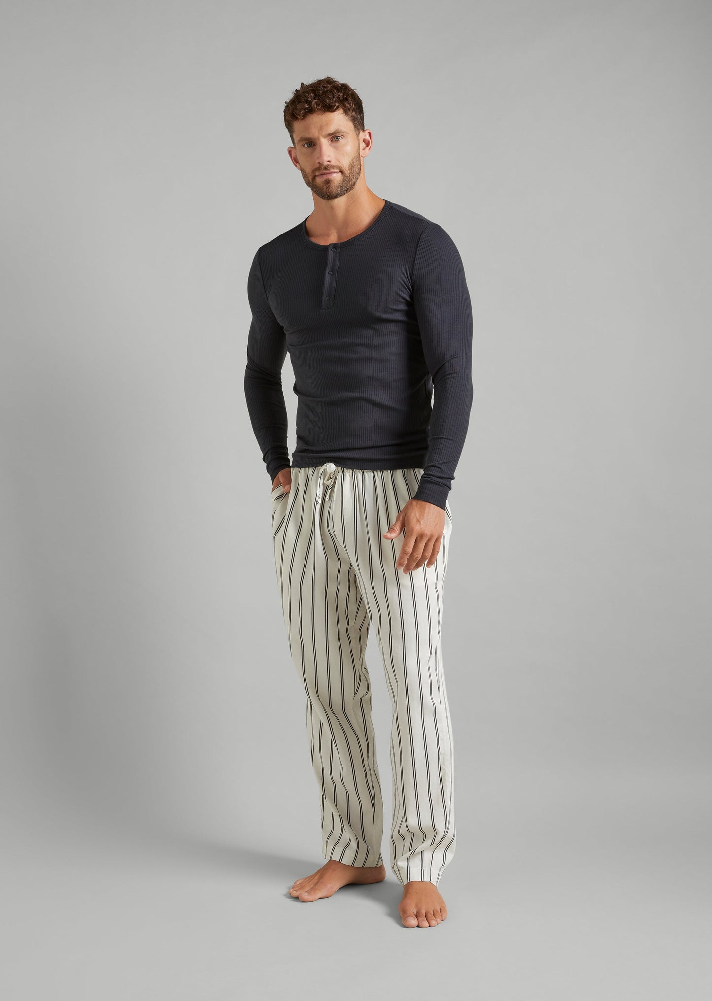 Breathe - Ribbed Henley