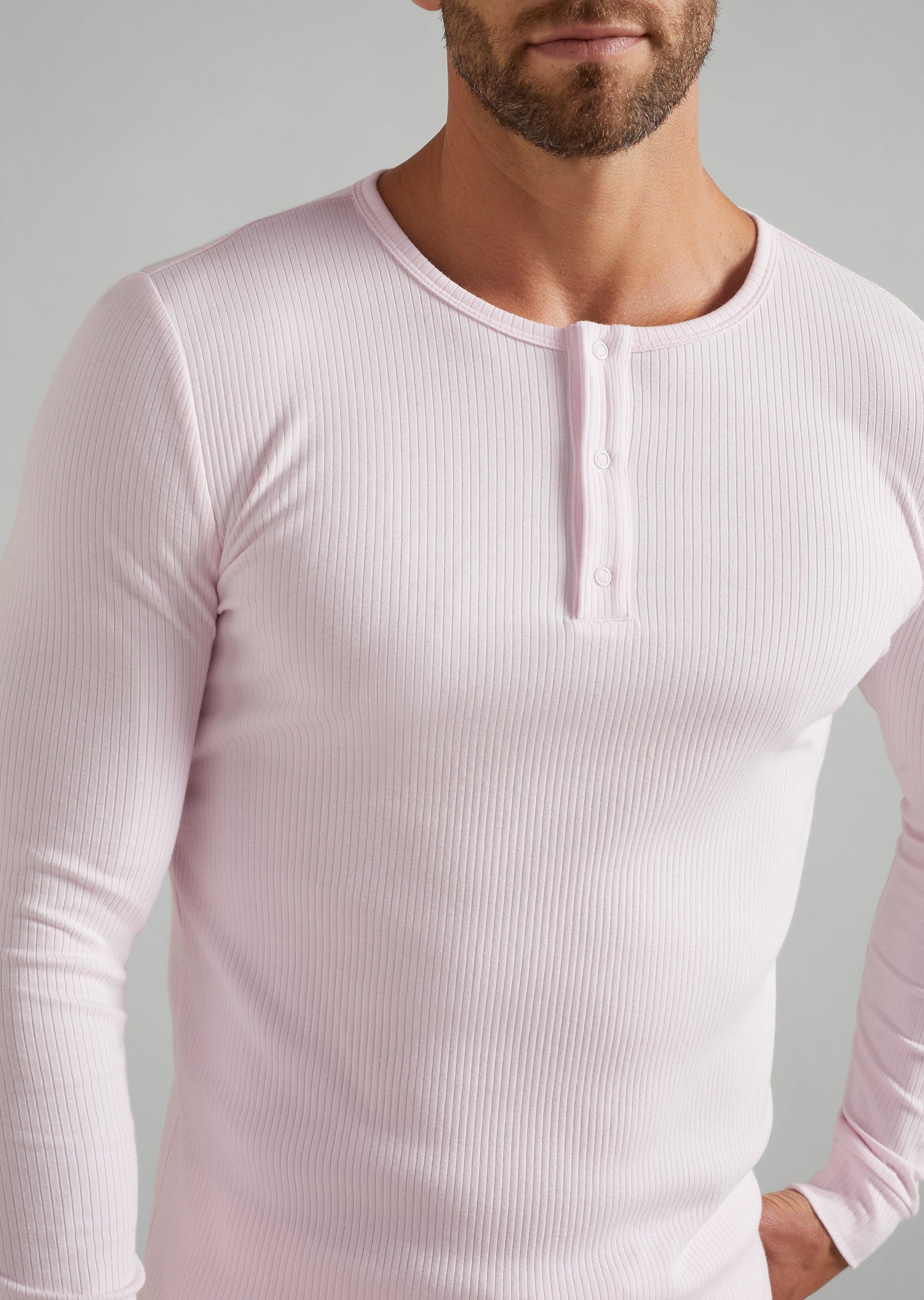 Breathe - Ribbed Henley