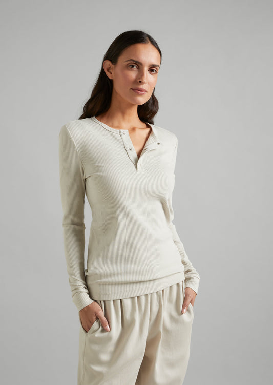Breathe - Ribbed Henley