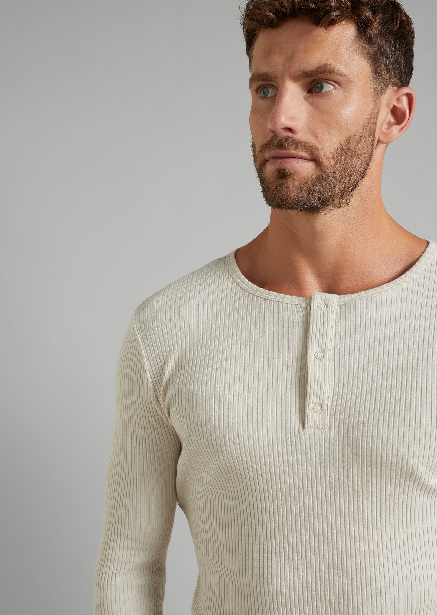 Breathe - Ribbed Henley