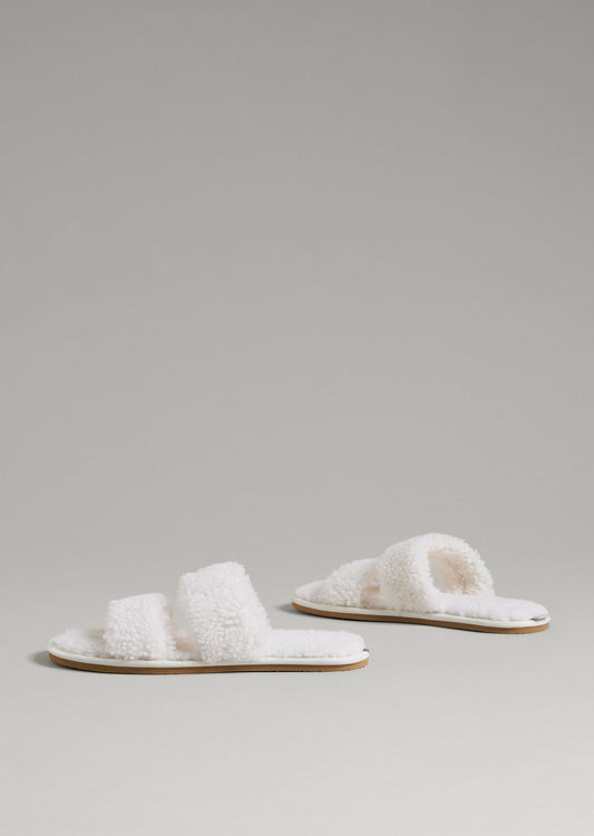 Cloud- Double Strap Sheepskin Slippers