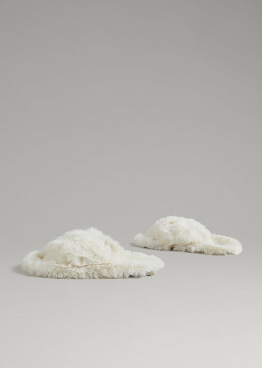 Tranquil- Faux Fur Slippers