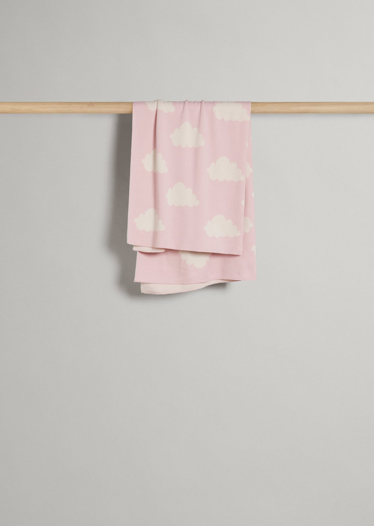 Cloud Knitted Blanket