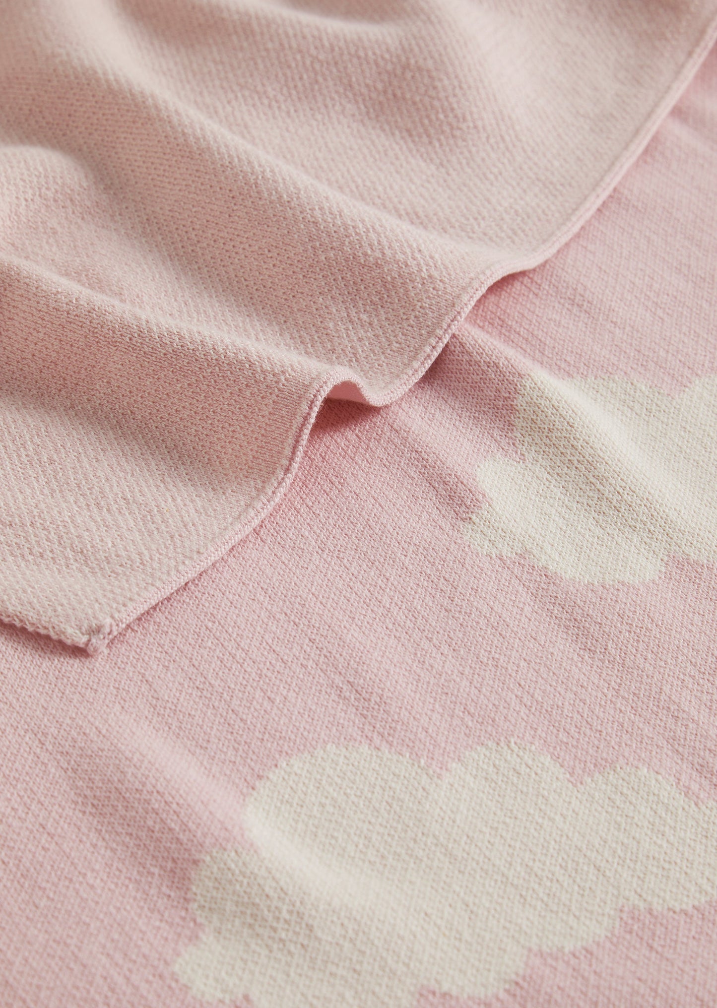 Cloud Knitted Blanket