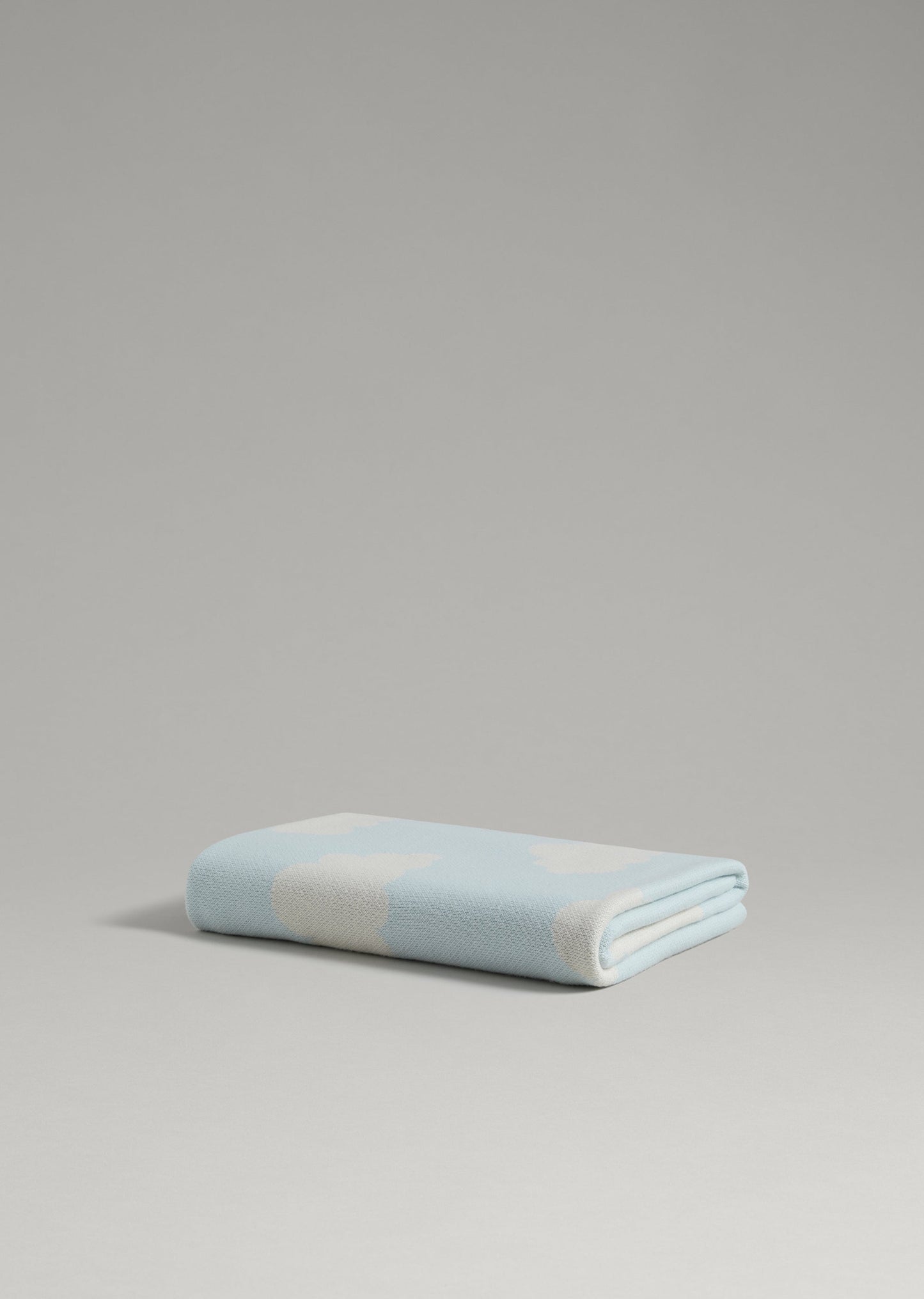 Cloud Knitted Blanket