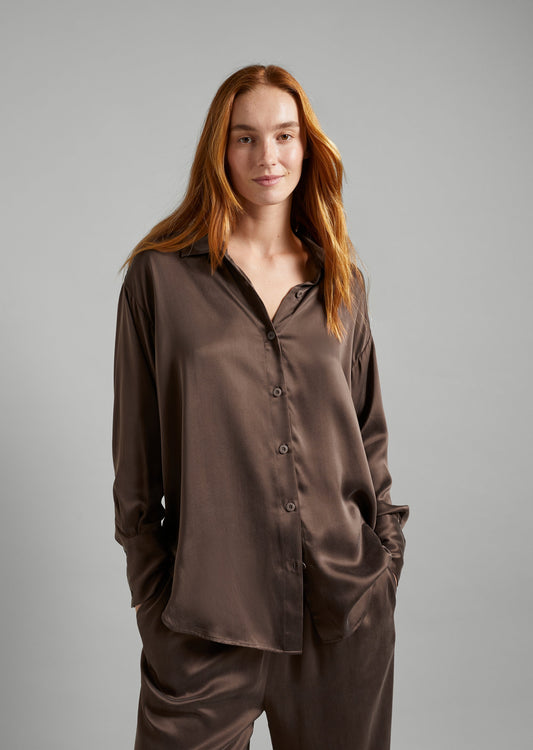 Pure- Oversized Silk Shirt