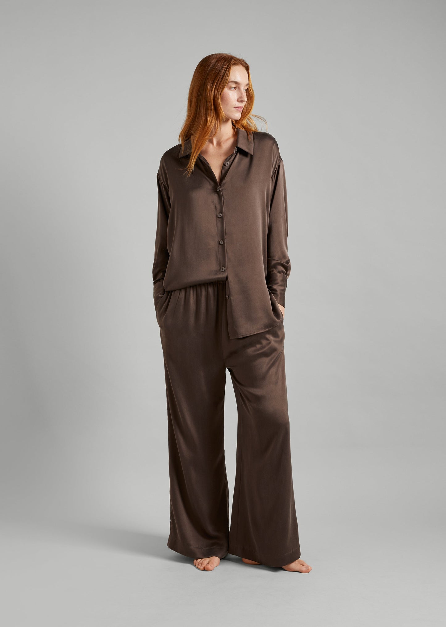 Pure- Oversized Silk Shirt