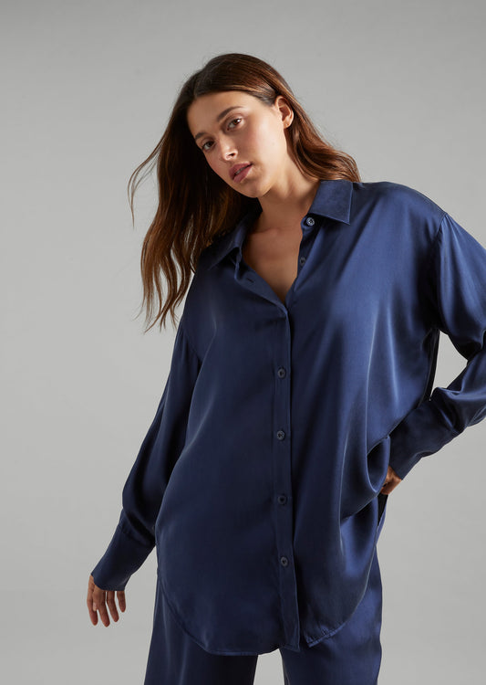 Pure- Oversized Silk Shirt