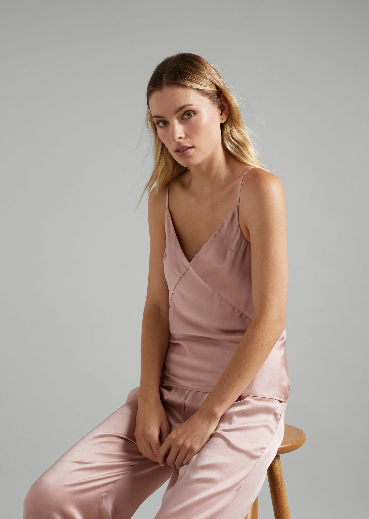 Pure-Silk Bias Cami
