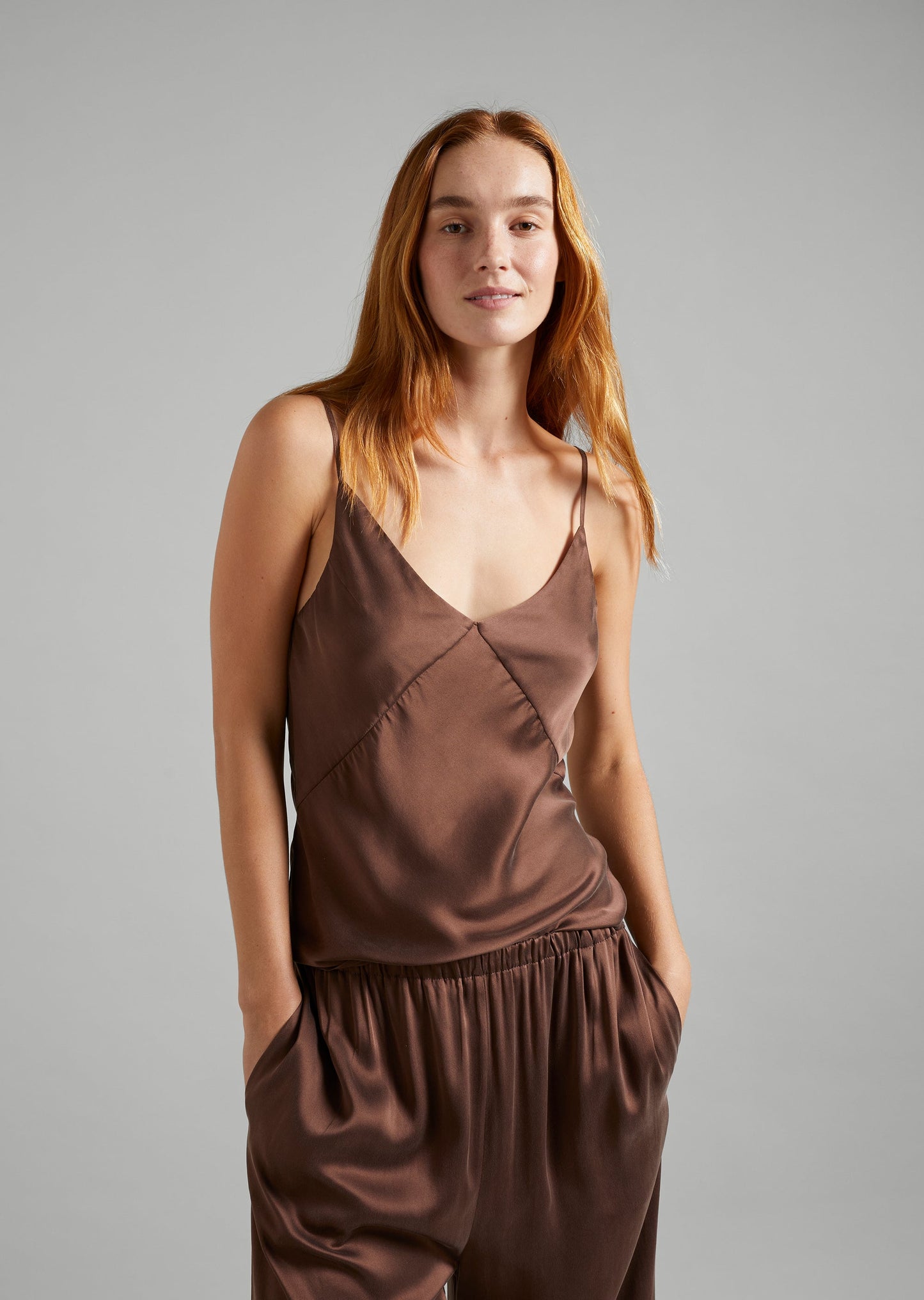 Pure-Silk Bias Cami