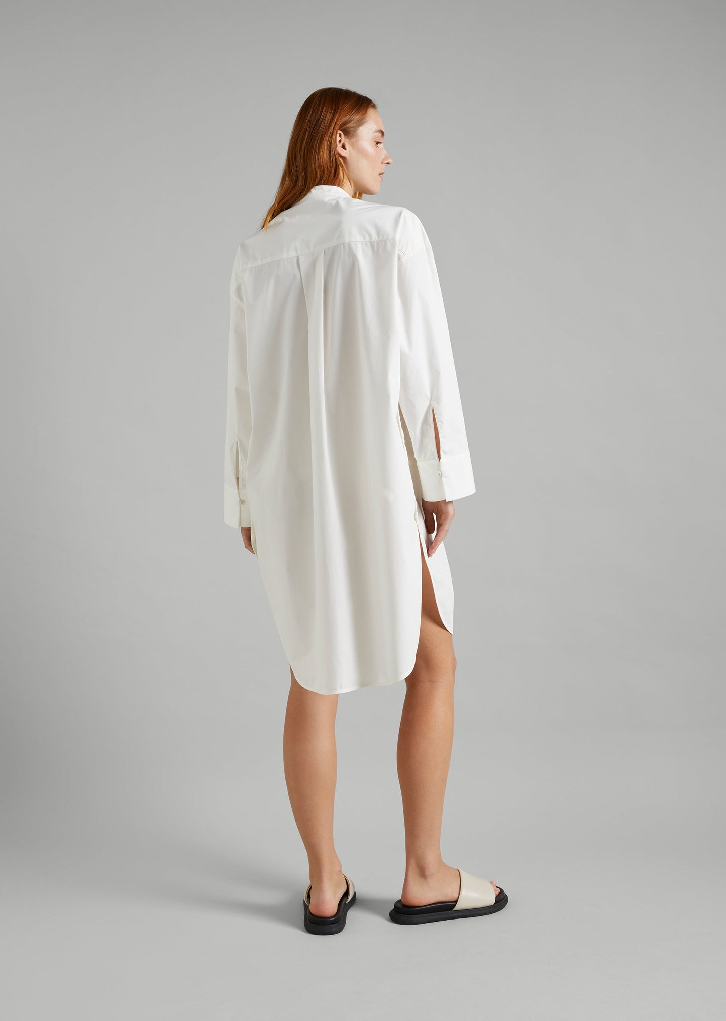 Aura Cotton Shirt Dress