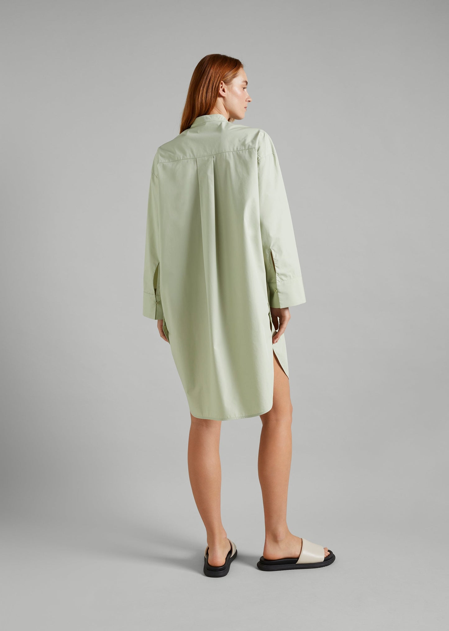 Aura Cotton Shirt Dress