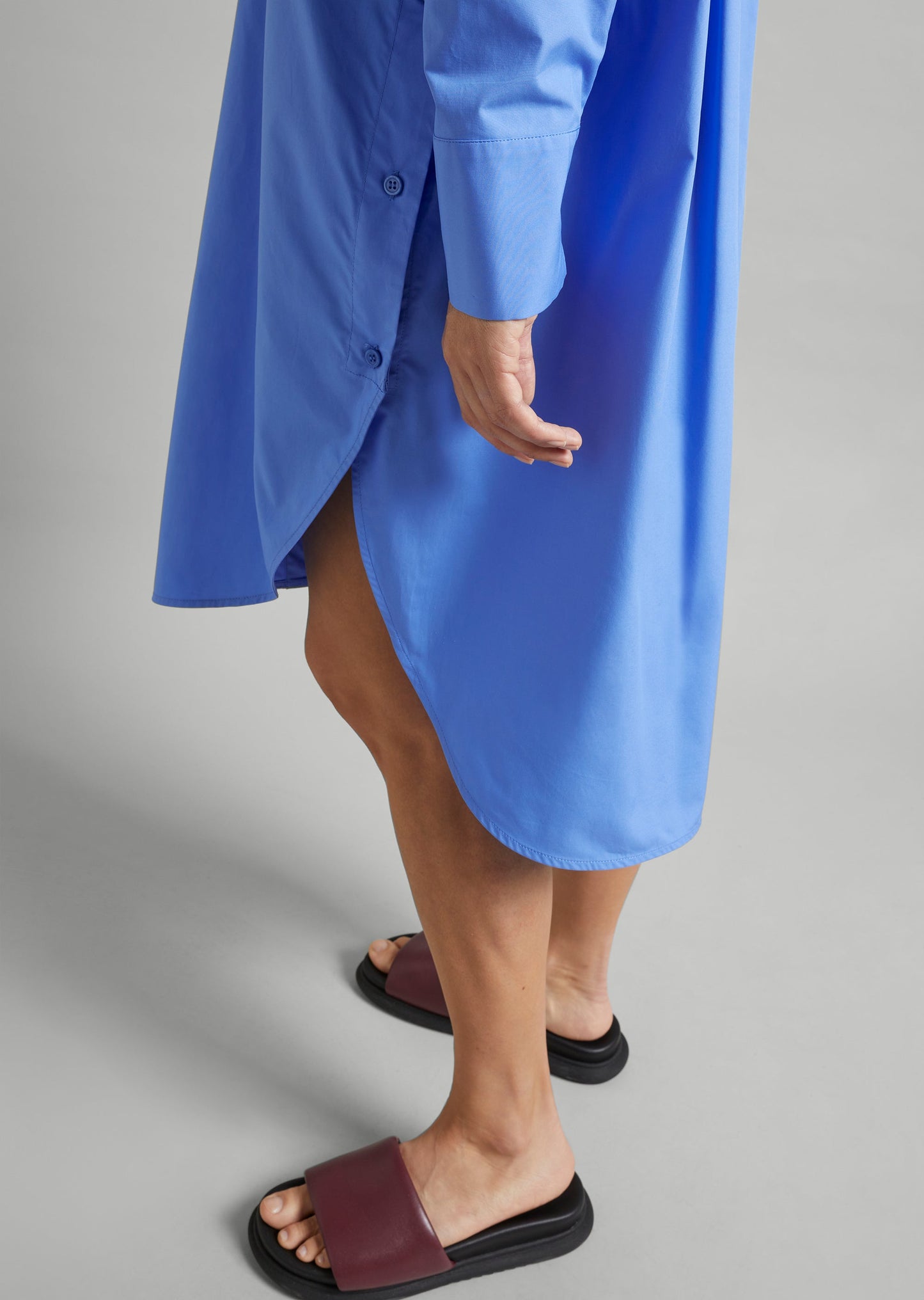 Aura Cotton Shirt Dress