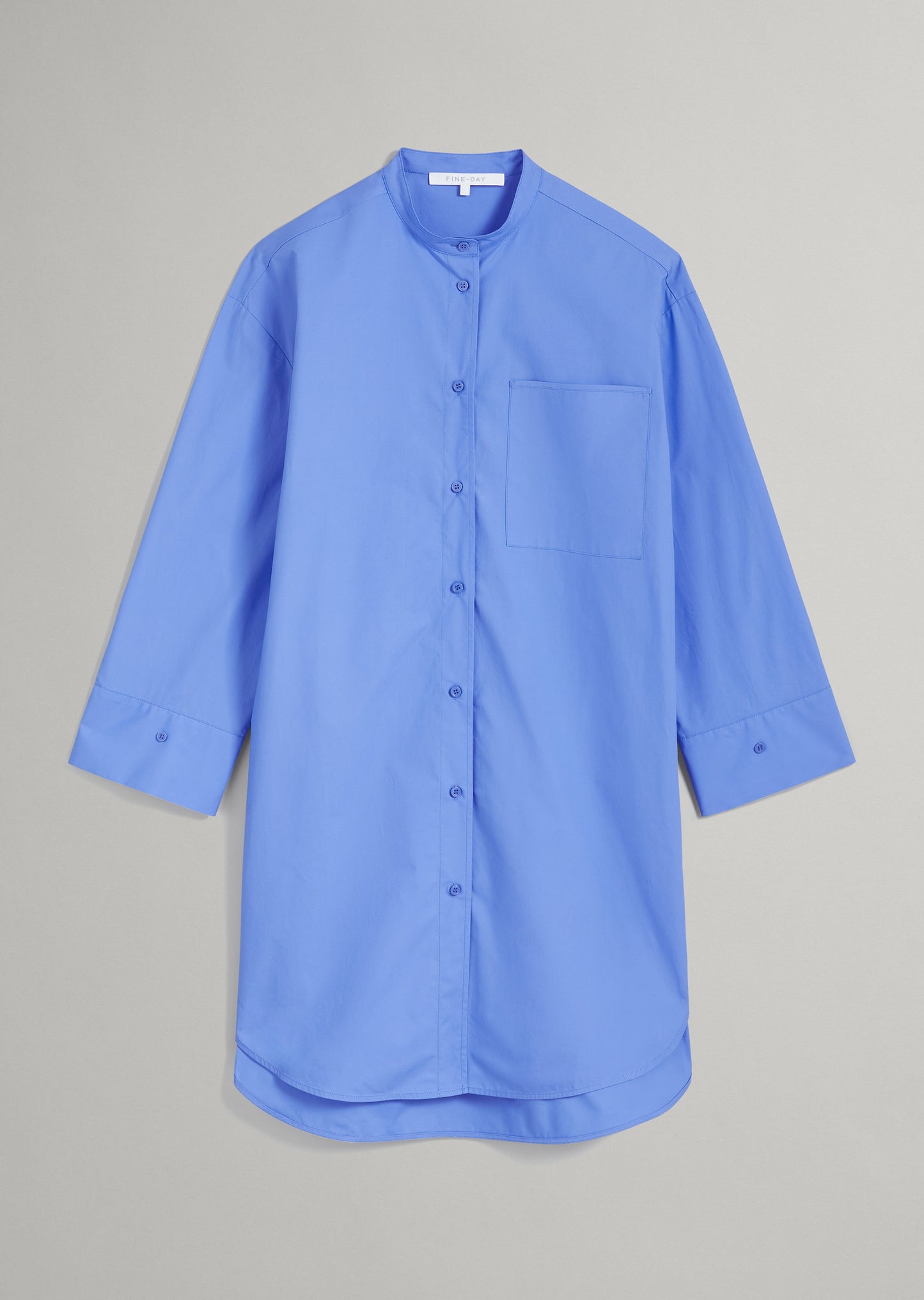 Aura Cotton Shirt Dress
