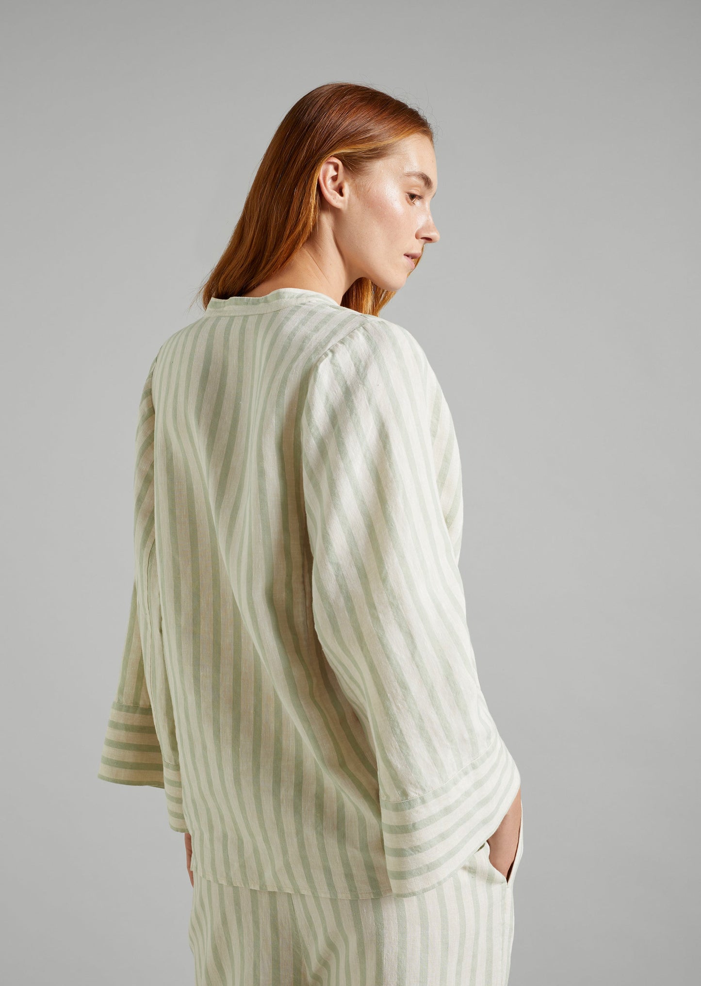 Linen LS Pullover