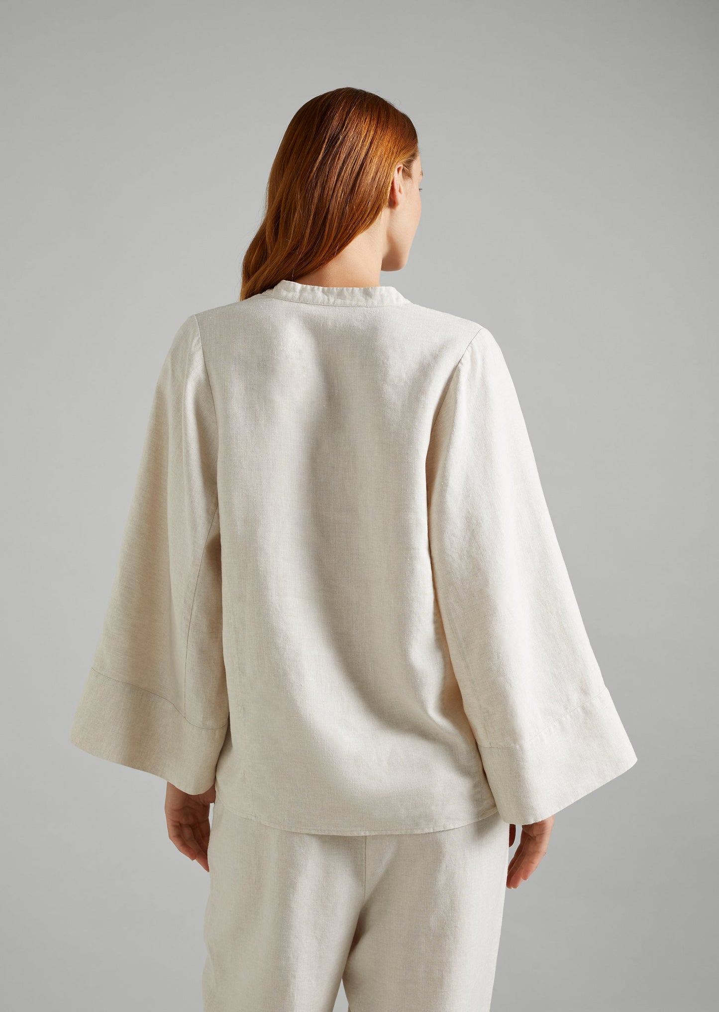 Linen LS Pullover