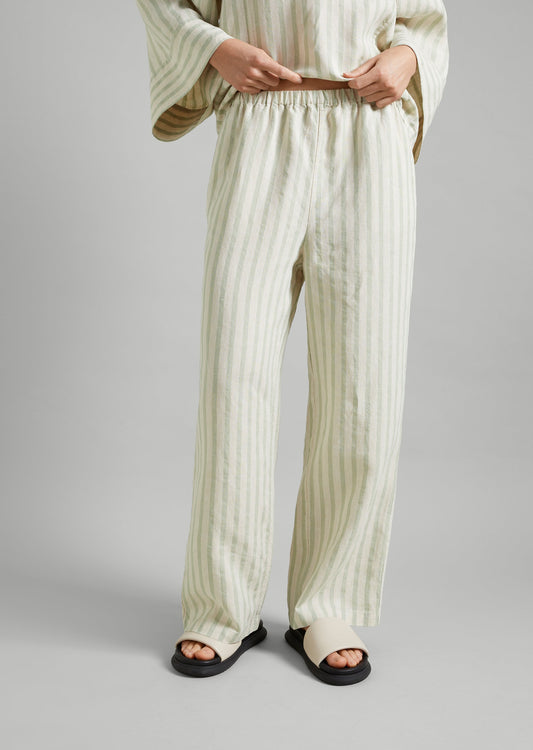 Linen Wide Leg Pant