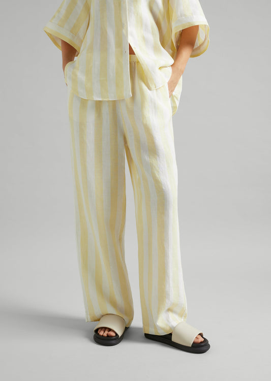 Linen Wide Leg Pant