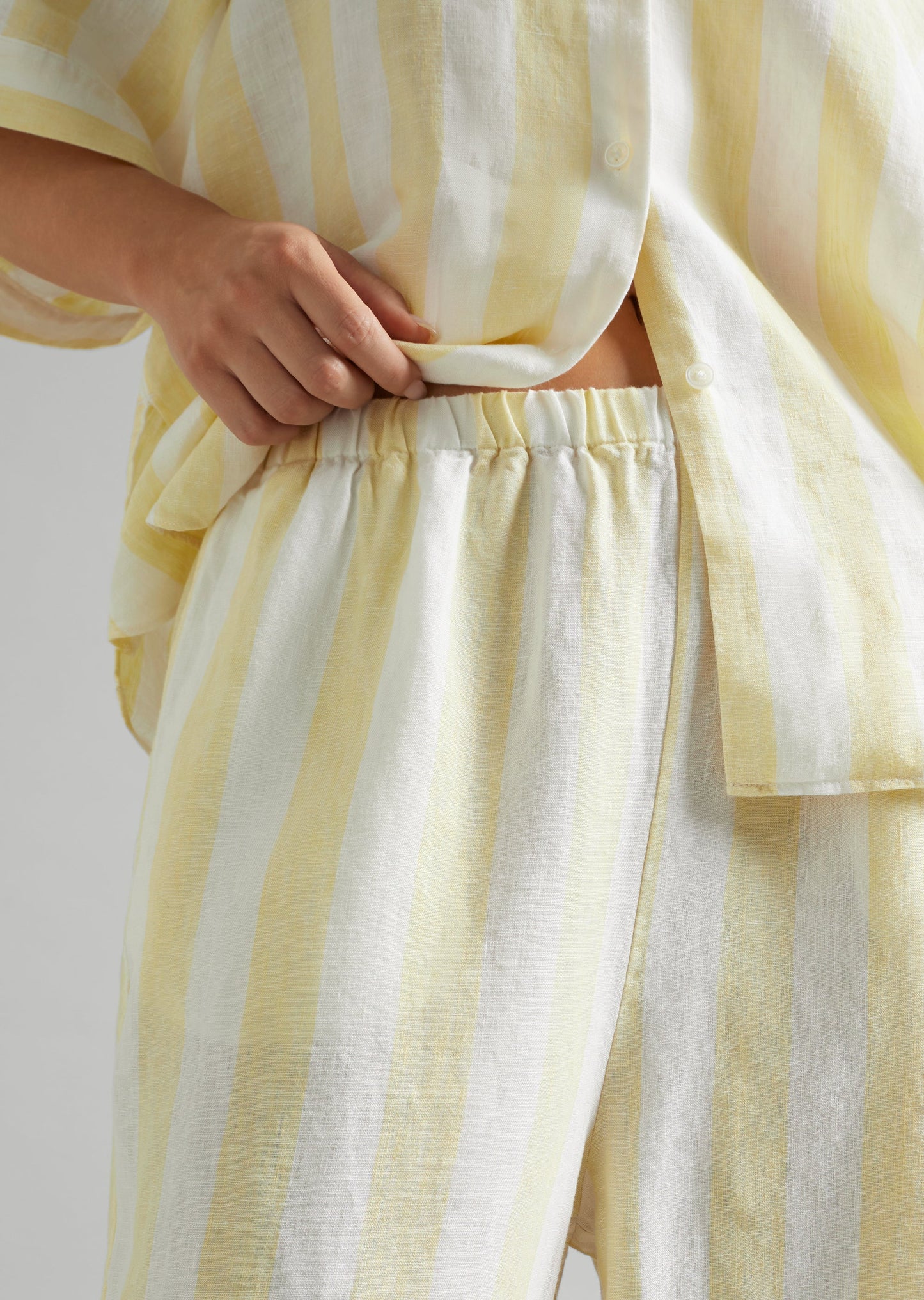 Linen Wide Leg Pant
