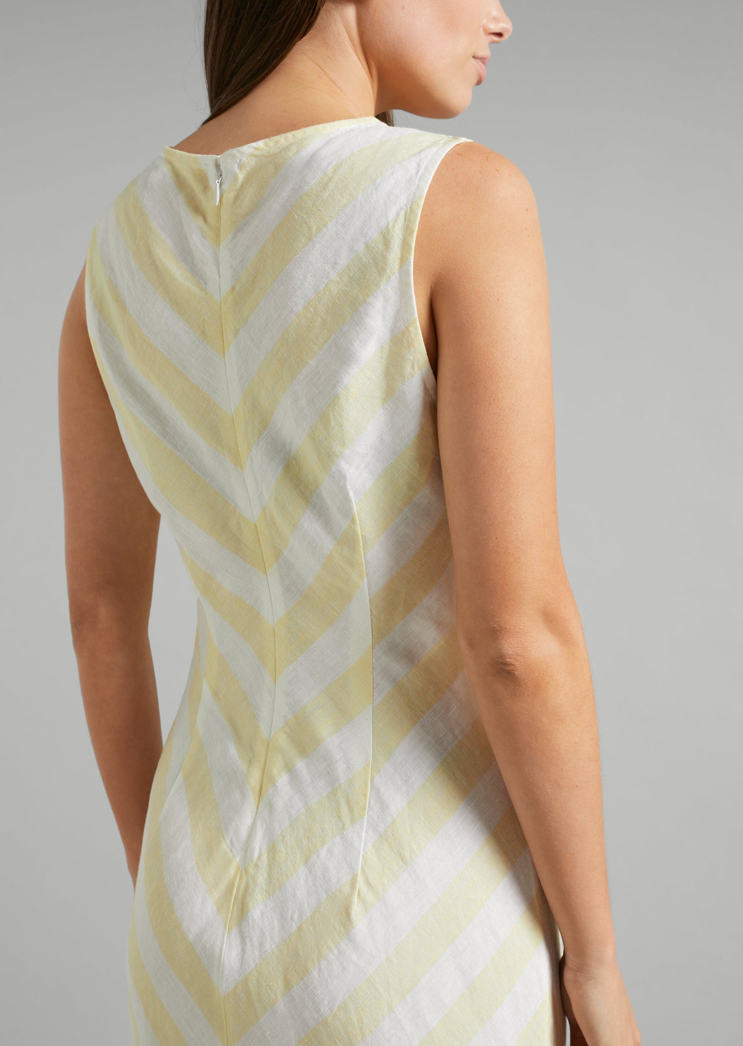 Linen Maxi Swing Dress