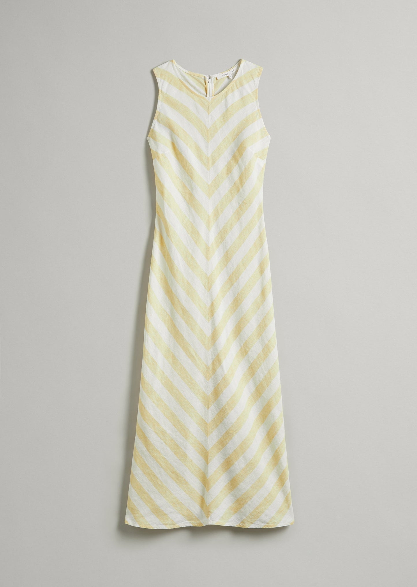 Linen Maxi Swing Dress