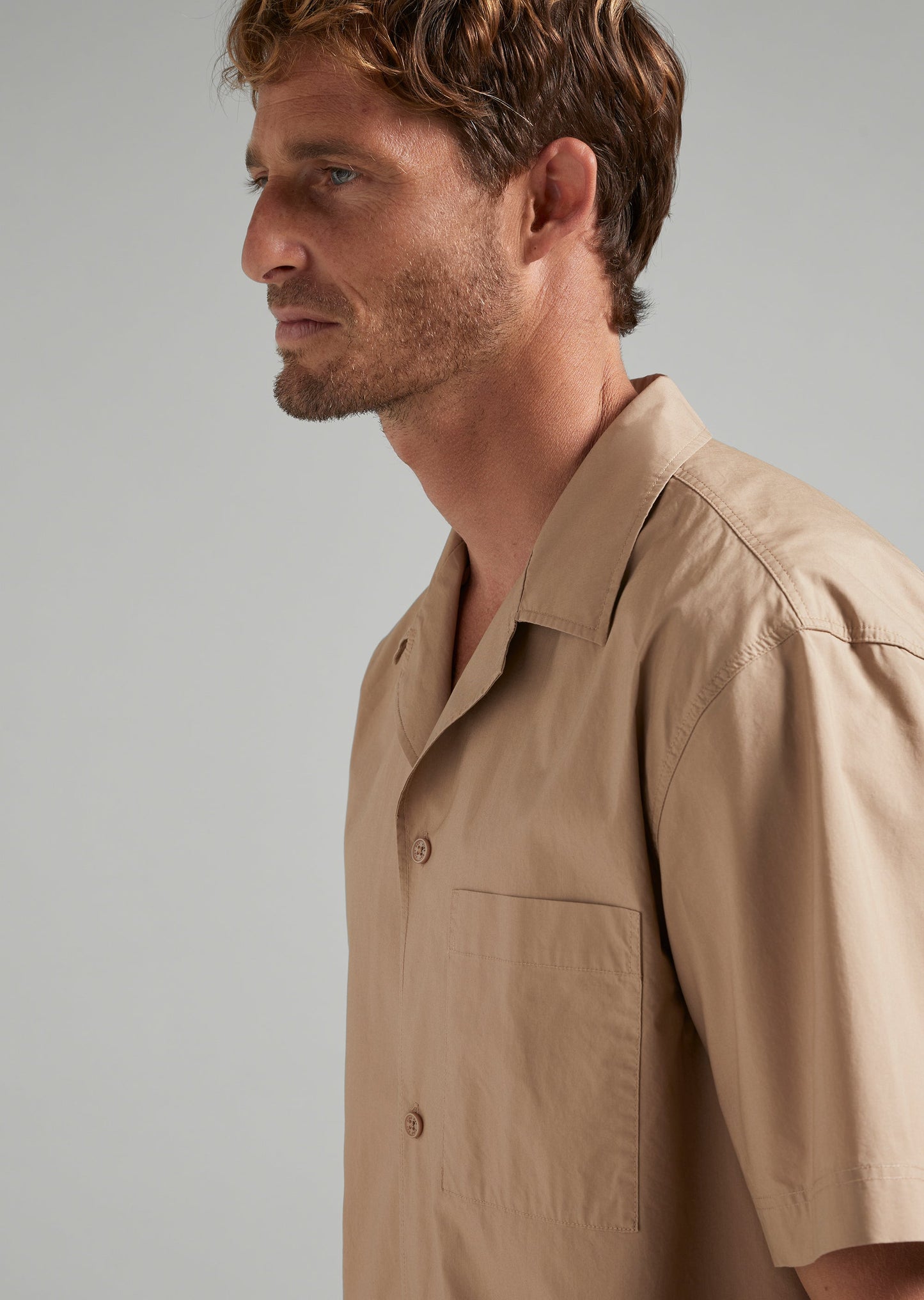 Cotton Poplin SS Shirt