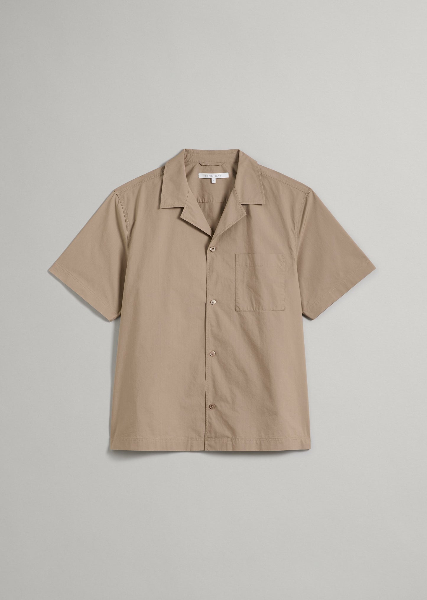 Cotton Poplin SS Shirt