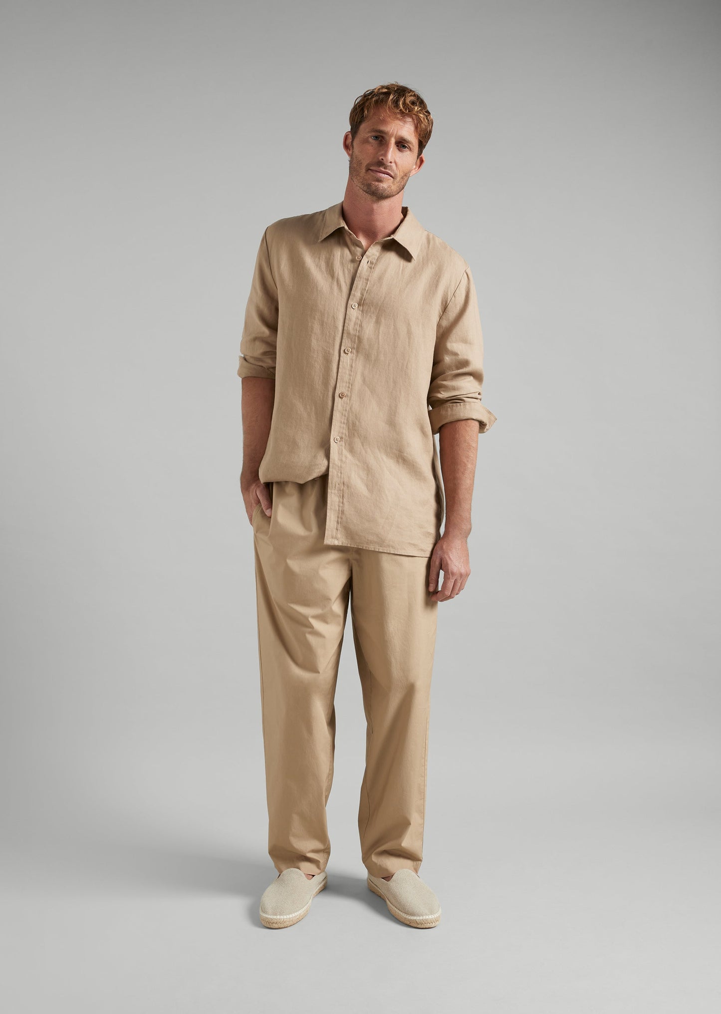 Cotton Poplin Pant