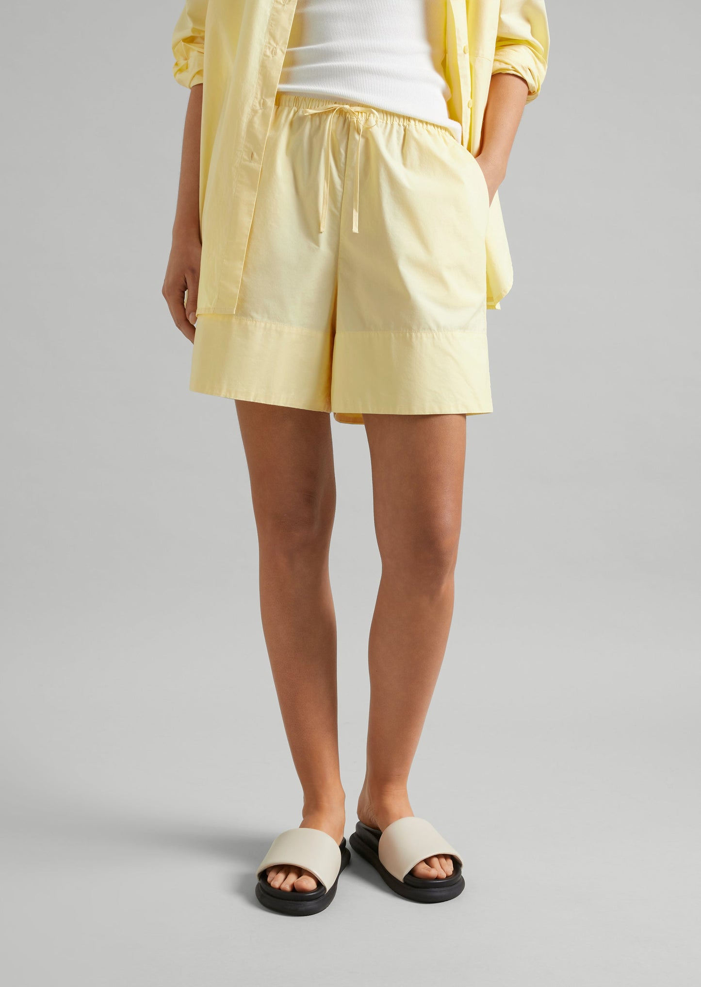 Cotton Poplin Short