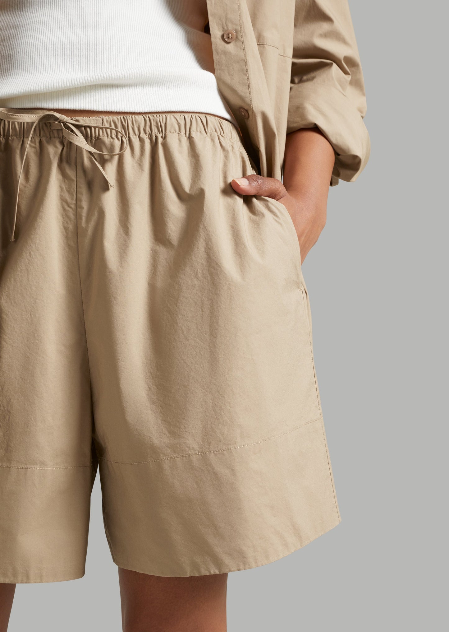 Cotton Poplin Short