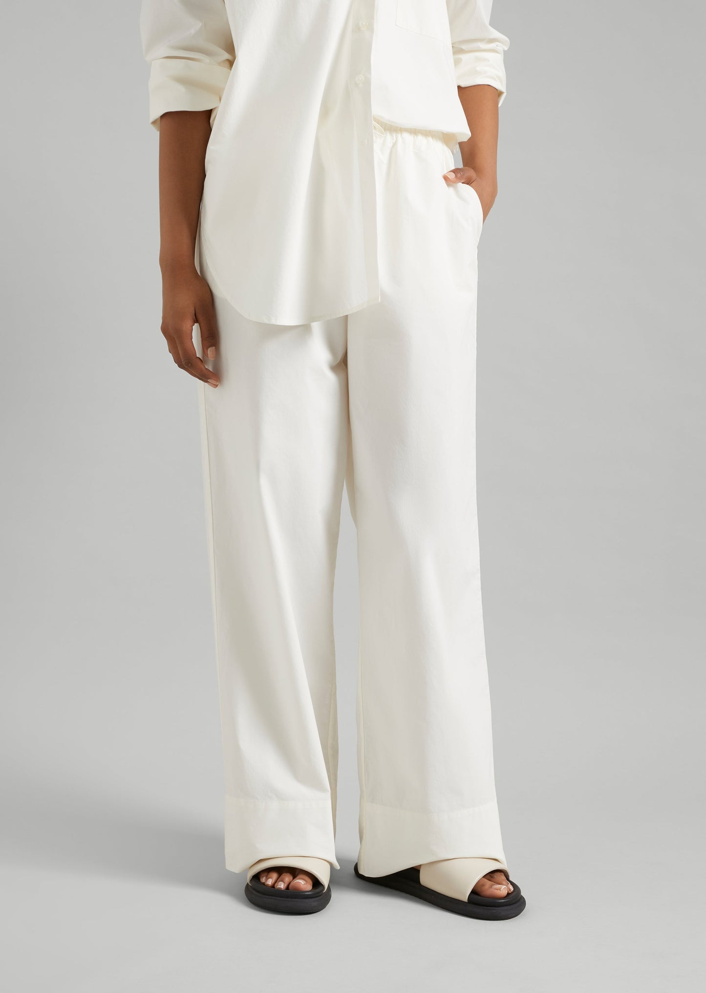 Cotton Poplin Pant