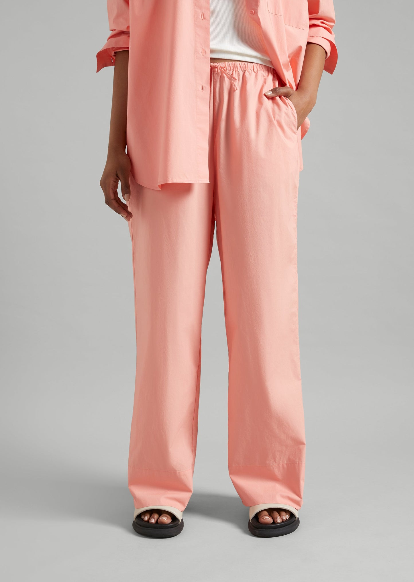 Cotton Poplin Pant
