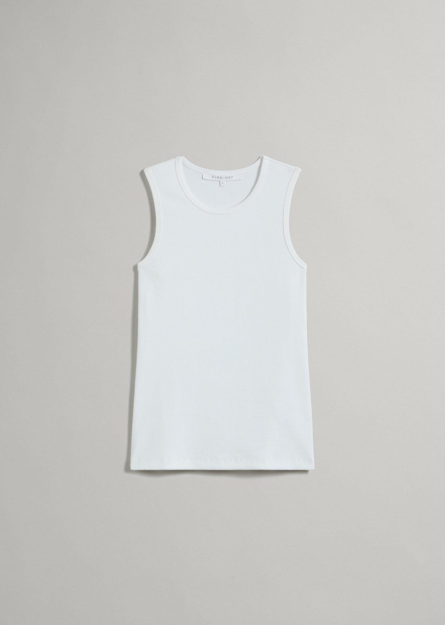 Essentials High Neck Rib Tank
