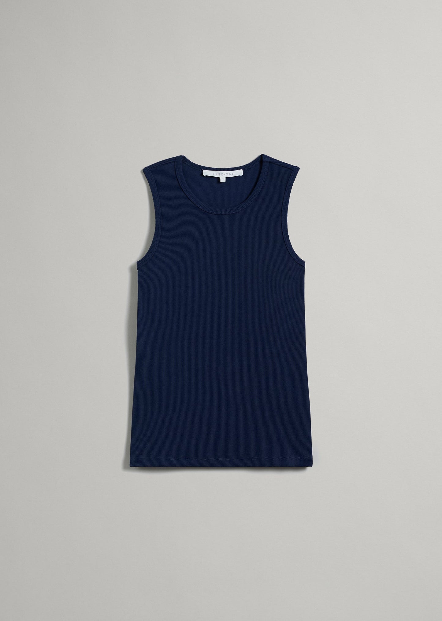 Essentials High Neck Rib Tank
