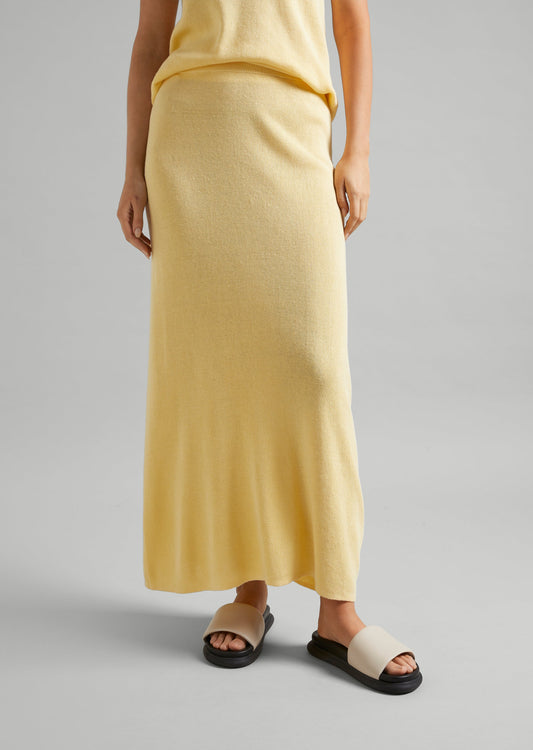 Linen Knit Skirt