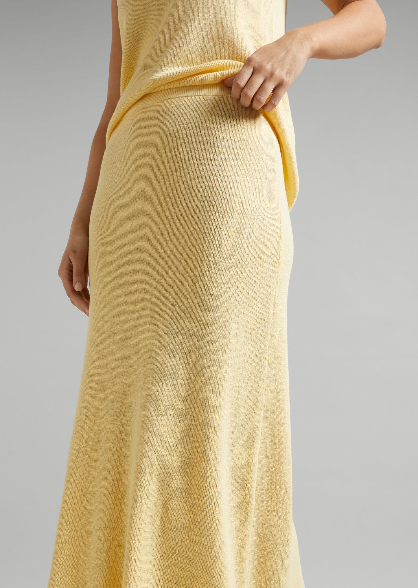 Linen Knit Skirt
