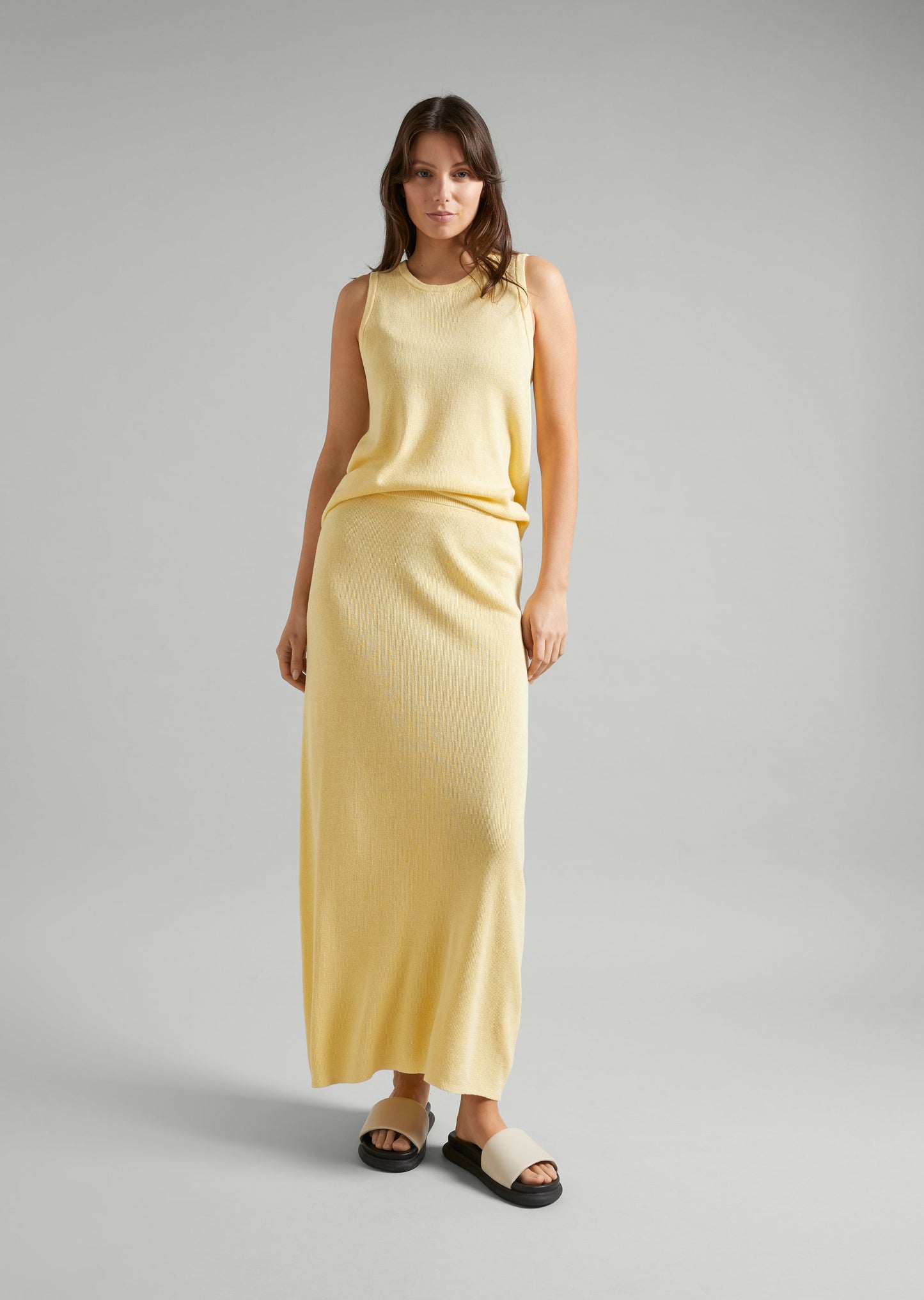 Linen Knit Skirt
