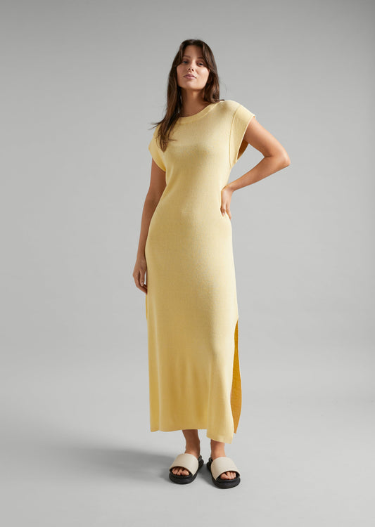 Linen Knit Tank Dress
