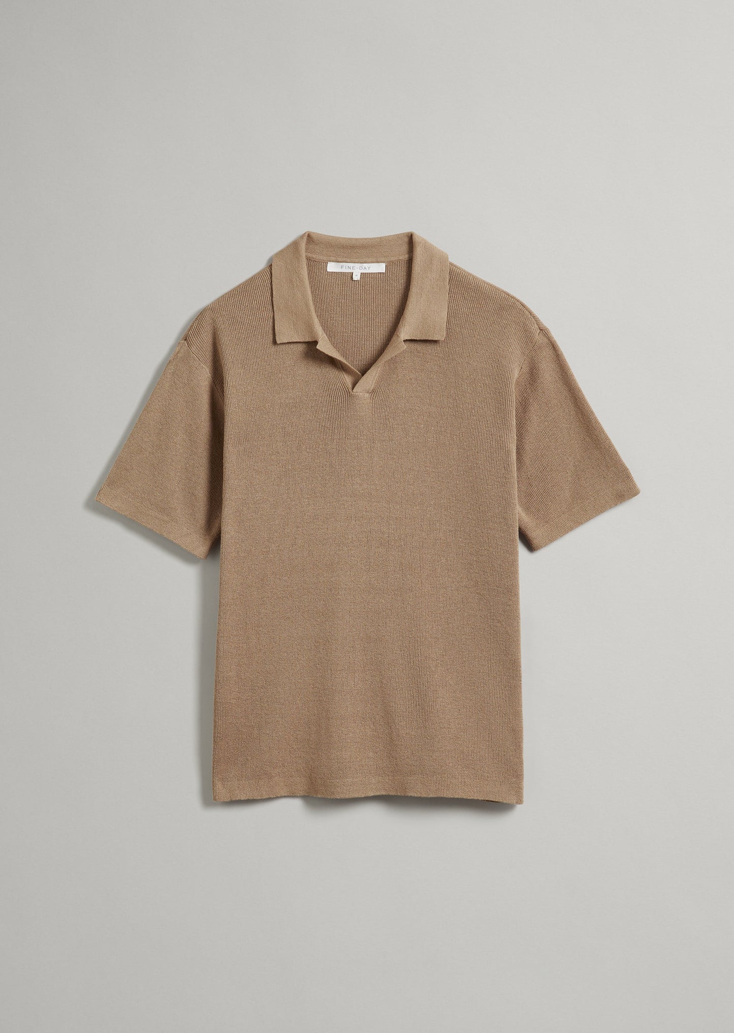 Linen Knit Polo