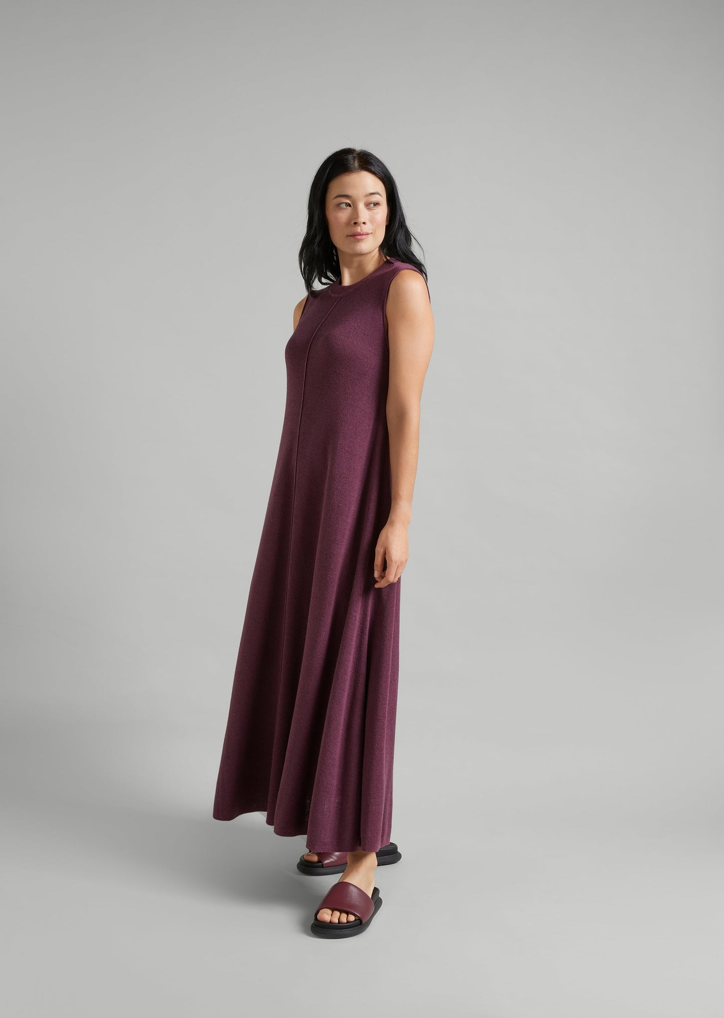 Linen Knit Tank Dress