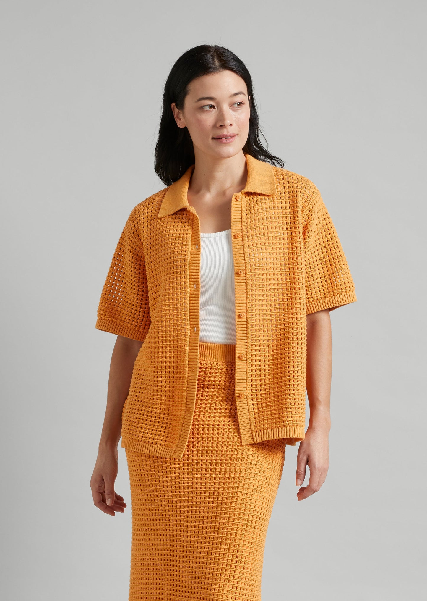 Pointelle Knit Shirt
